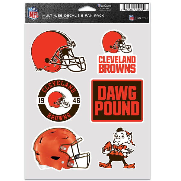 Cleveland Browns Multi Use 6 Fan Pack - The Flag Lady