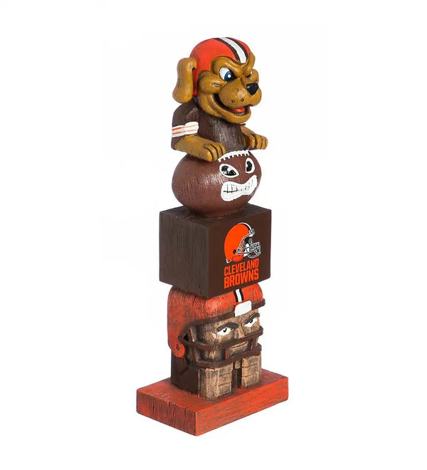 Cleveland Browns Tiki Team Totem Garden Statue - The Flag Lady