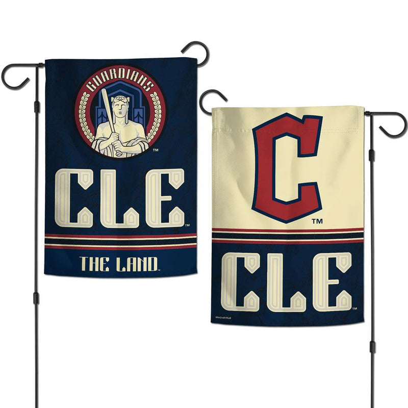 CLEVELAND GUARDIANS / CITY CONNECT CITY CONNECT GARDEN FLAGS 2 SIDED 12.5" X 18" - The Flag Lady