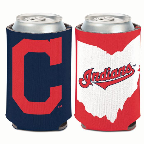 Cleveland Guardians STATE SHAPE Can Cooler 12 oz. - The Flag Lady