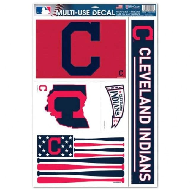 Cleveland Indians Large Decals - The Flag Lady