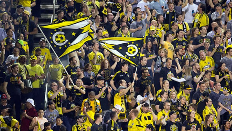 Columbus Crew Nation Burgee - The Flag Lady