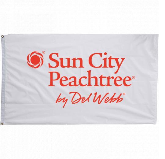 Corporate Logo Flag - 4x6 ft - The Flag Lady