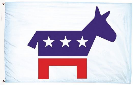 Democratic Party Flags - The Flag Lady