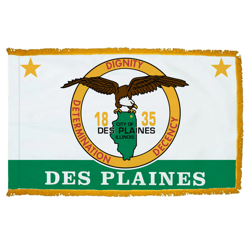 Des Plaines Illinois Flags - The Flag Lady