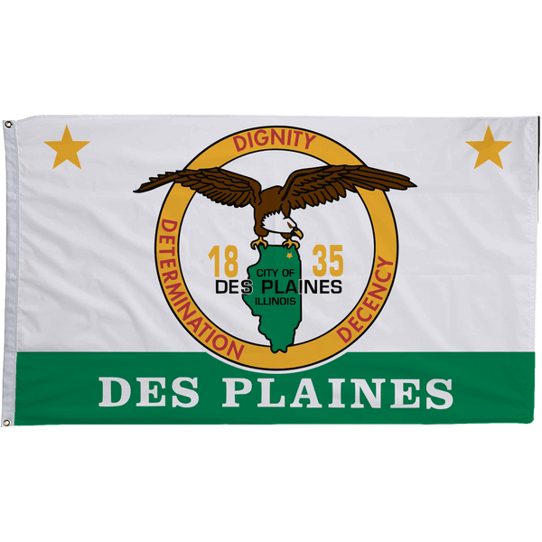 Des Plaines Illinois Flags - The Flag Lady