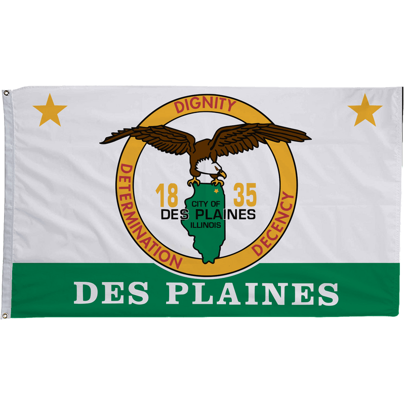 Des Plaines Illinois Flags - The Flag Lady