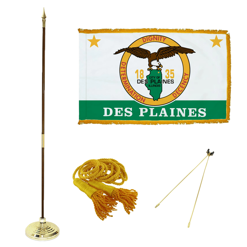 Des Plaines Illinois Flags - The Flag Lady