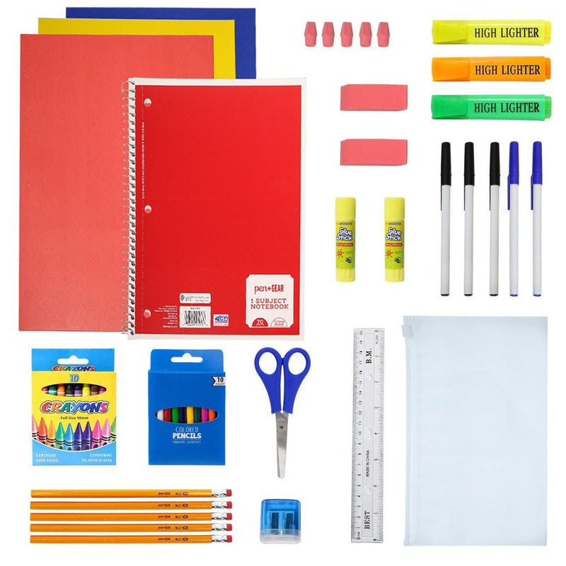 DONATION Back to School Supply Kits - The Flag Lady