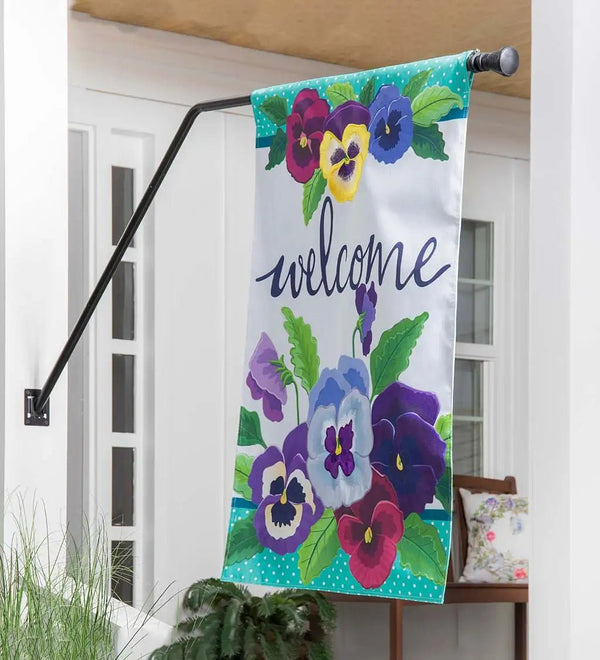 Easy Up House Banner Flag Pole - The Flag Lady