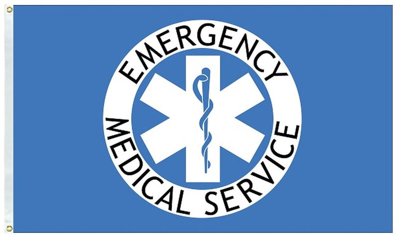 EMS Flag - Emergency Medical Services - The Flag Lady