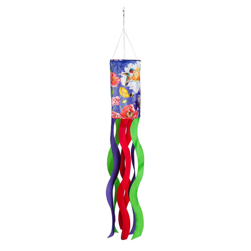 English Garden Florals Windsock - The Flag Lady