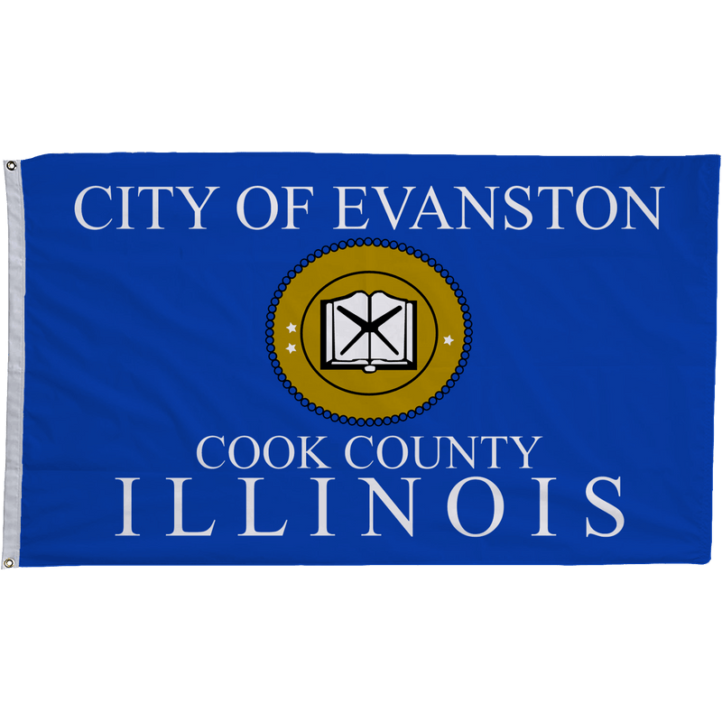 Evanston Illinois Flags - The Flag Lady