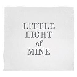 Face To Face Swaddle Blanket - Little Light Of Mine - The Flag Lady