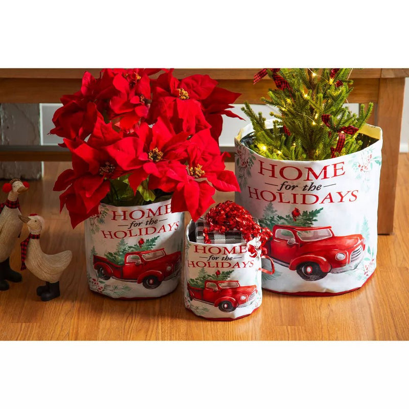 Festive Farmhouse Planter 3P - The Flag Lady