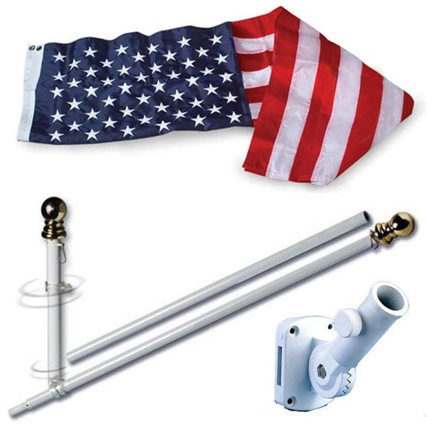 Flag Lady Nylon American Flag Complete Kit - The Flag Lady