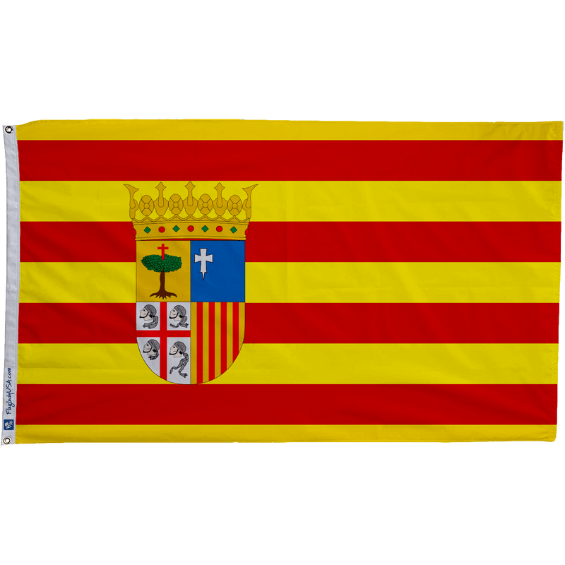 Flag of Aragon - The Flag Lady