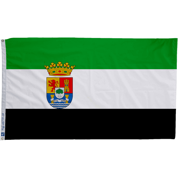 Flag of Extremadura - The Flag Lady