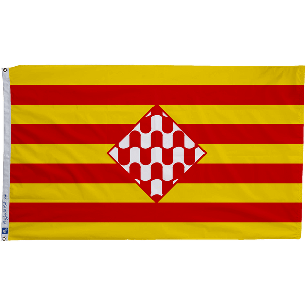 Flag of Girona - The Flag Lady