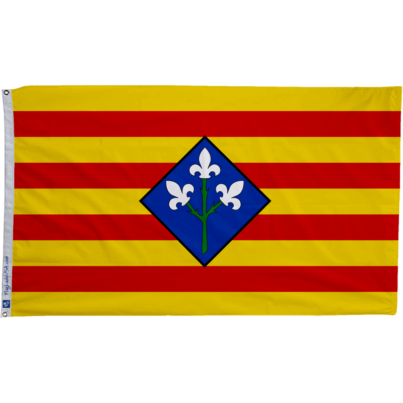 Flag of Lleida - The Flag Lady