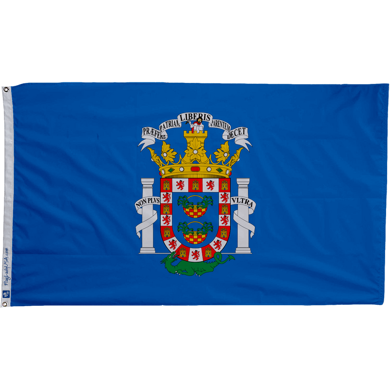 Flag of Melilla - The Flag Lady