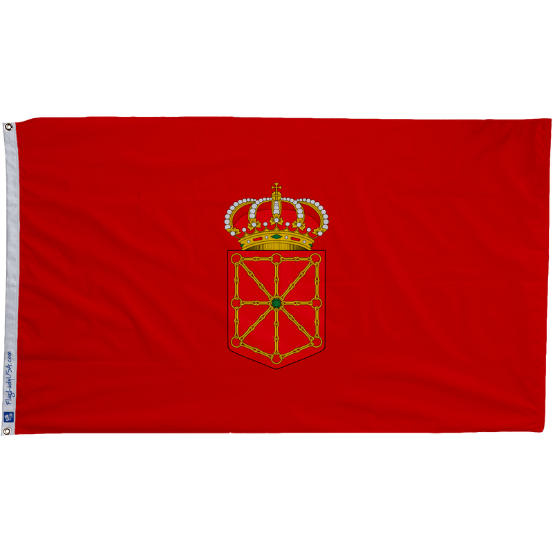 Flag of Navarre(Spain) - The Flag Lady