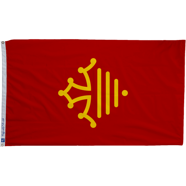 Flag of Occitanie - The Flag Lady