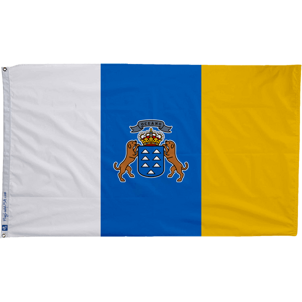 Flag of the Canary Islands - The Flag Lady