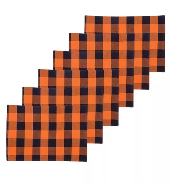 Franklin Checkered Plaid Placemat - The Flag Lady