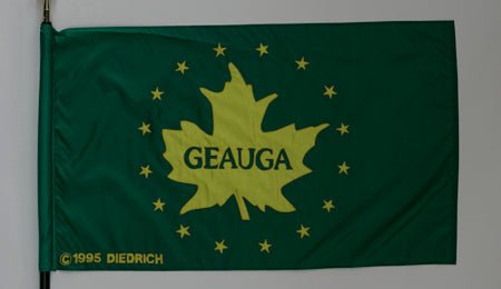 Geauga County Ohio Flag - 3x5 Feet - The Flag Lady