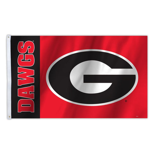 Georgia Bulldogs "DAWGS" 3x5ft Flag (CLOSEOUT) - The Flag Lady