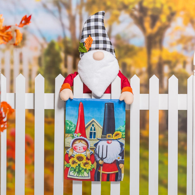 Gnome Fence Friend Flag Hanger - The Flag Lady