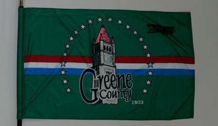 Greene County Ohio flag - 3x5 Feet - The Flag Lady