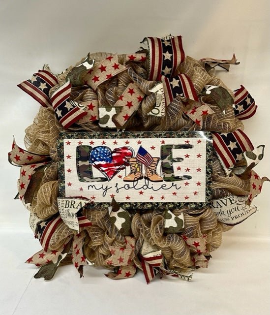 Handmade Wreaths - The Flag Lady