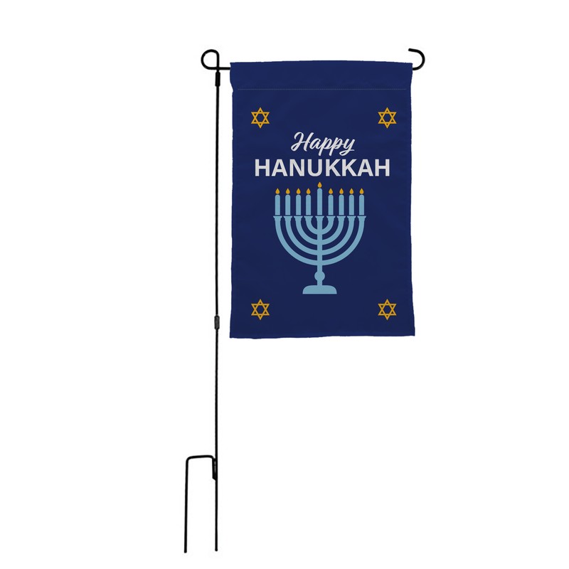 Hanukkah Garden Flag - The Flag Lady