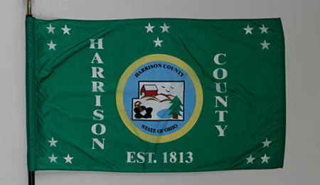 Harrison County Ohio Flag - 3x5 Feet - The Flag Lady