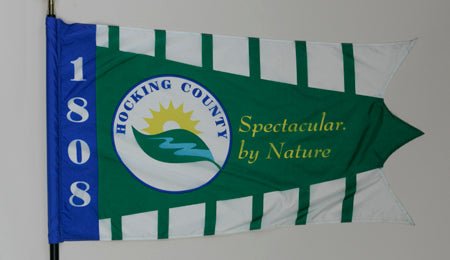 Hocking County Ohio Flag - 3x5 Feet - The Flag Lady