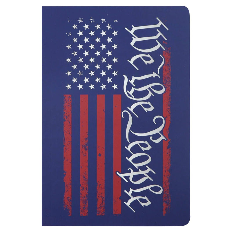 Hold Fast Mens Paperback Journal - We The People - The Flag Lady