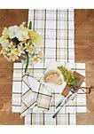 Honey Bee Plaid Napkins - The Flag Lady