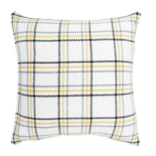 Honey Bee Plaid Pillow - The Flag Lady