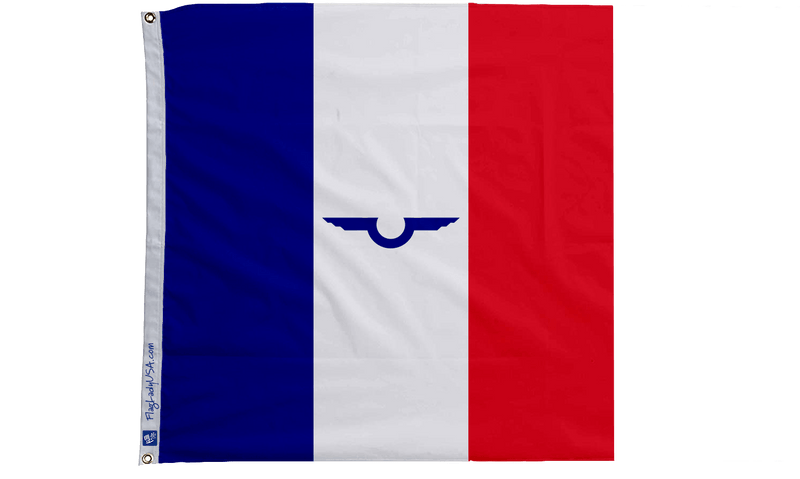 Honor flag of the Chief of Staff of the French Air Force - The Flag Lady