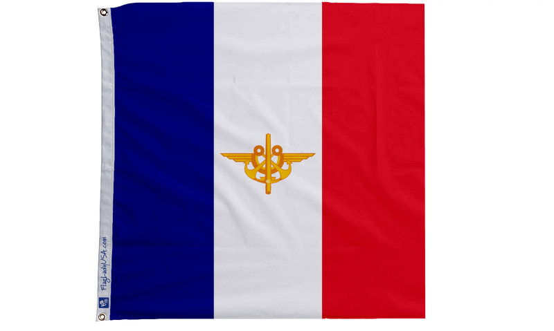 Honor Flag of the Minister of the French Armed Forces - The Flag Lady