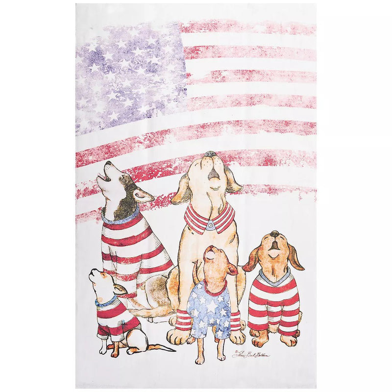 Howlers of Freedom Kitchen Towel - The Flag Lady