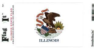 ILLINOIS FLAG - IT - The Flag Lady