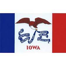 IOWA FLAG - IT - The Flag Lady