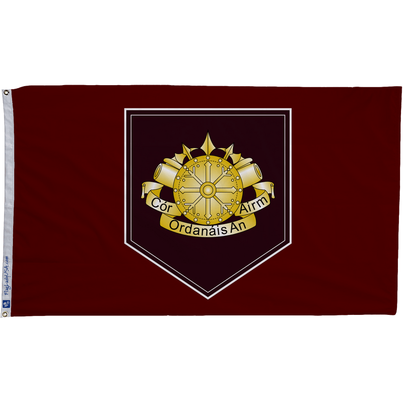 Ireland Defense Forces Ordnance Corps Flags - The Flag Lady