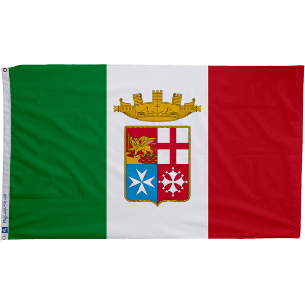 Italy Naval Ensign Flags - The Flag Lady