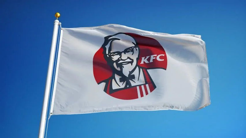 KFC Flag - Kentucky Fried Chicken Flag - The Flag Lady