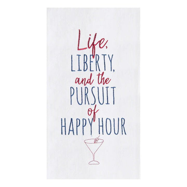 Life Liberty Dish Towel - The Flag Lady