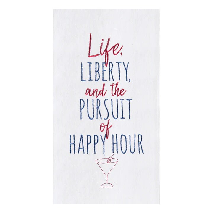 Life Liberty Dish Towel - The Flag Lady